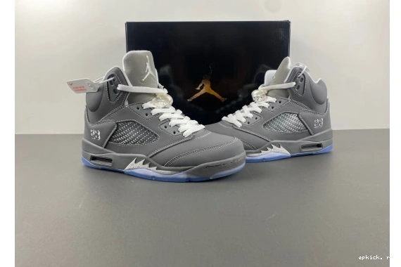 Cheap EP  Grey'   136027-005 'Wolf 5 136027-005 Jordan Retro 0125